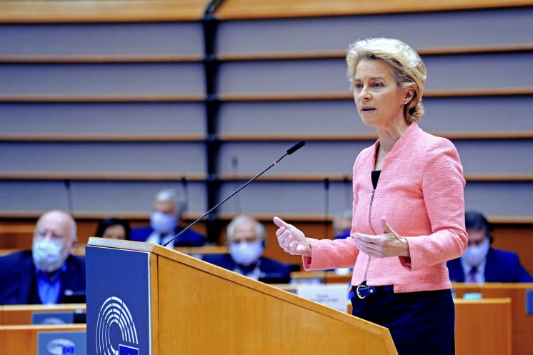 Správa predsedníčky von der Leyenovej o stave Únie prednesená na plenárnom zasadnutí Európskeho parlamentu